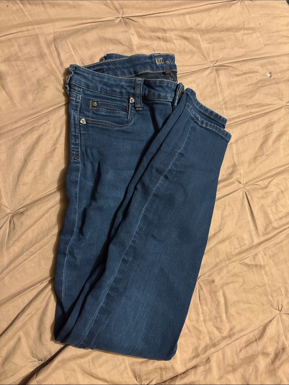 Kut from the Kloth Deep Blue Skinny Jeans